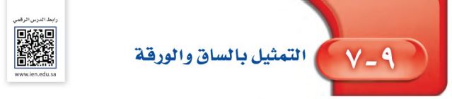 التمثيل بالساق والورقة